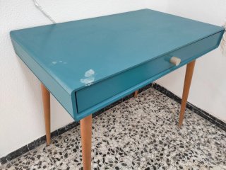 Escritorio vintage Azul