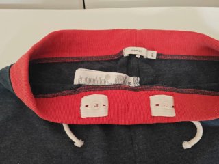 Bermudas cintura contraste