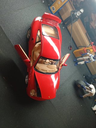 Porsche 911 Welly 1/18 Rojo