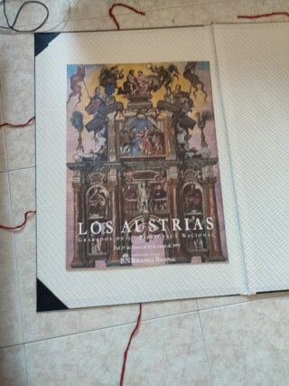 Póster / Cartel Los Austrias Grabados Biblioteca N