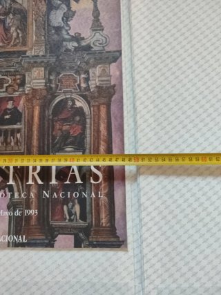 Póster / Cartel Los Austrias Grabados Biblioteca N
