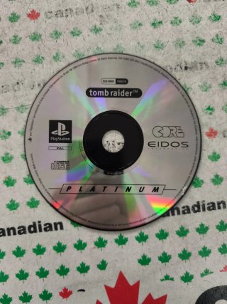 Tomb Raider PlayStation 1 Platinum