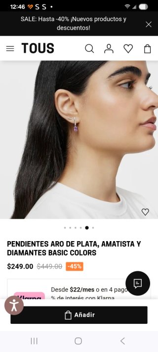 Pendientes Plata con Amatista Ovalada y brillante