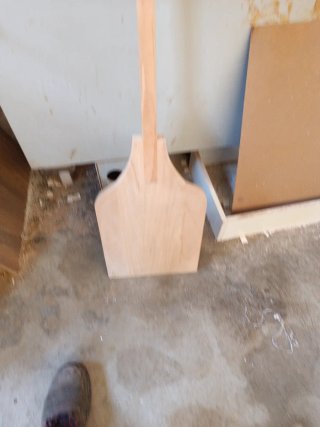 Pala de madera para horno