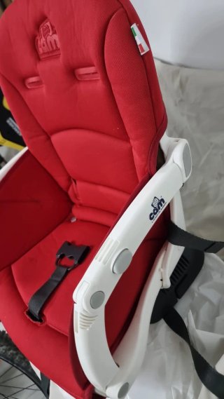 Adaptador trona a silla CAM rojo
