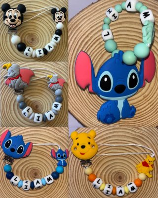 Canastilla bebé Stitch personalizada