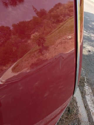 Hard top Mercedes SL R107 Rojo