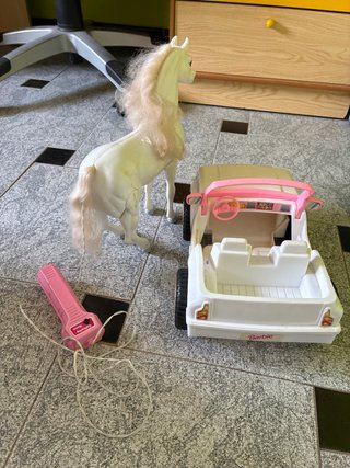 Coche y Caballo Barbie