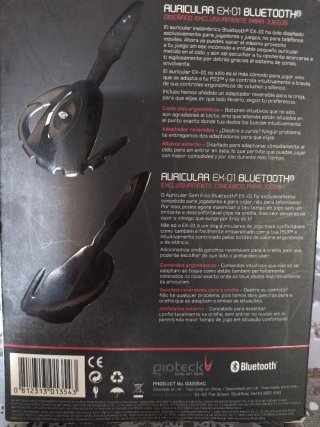 Auriculares Bluetooth Sony PS3 EX-01