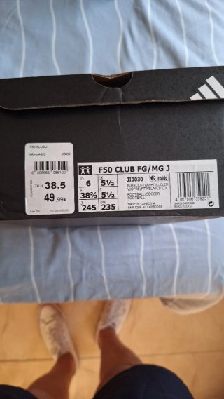 Zapatillas Adidas F50 Tacos Nuevas Talla 38.5