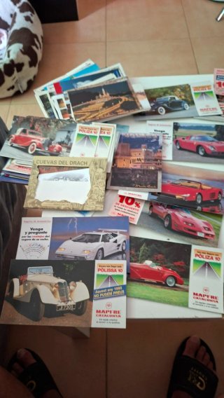 75 Postales + 50 Coches Antiguos