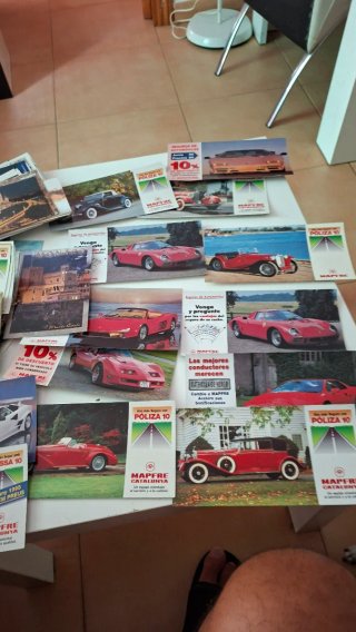 75 Postales + 50 Coches Antiguos