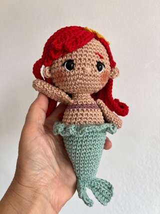 Muñeca Sirenita Crochet