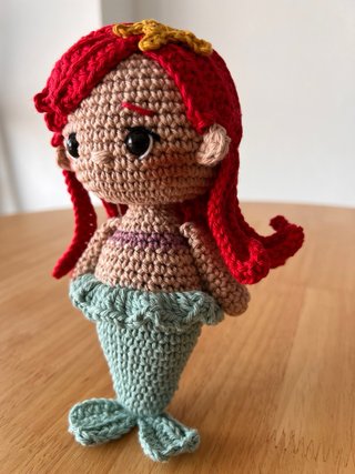 Muñeca Sirenita Crochet