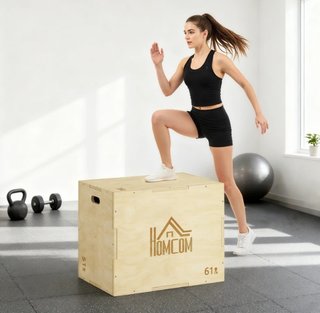 Cajón de Salto Homcom 3 en 1