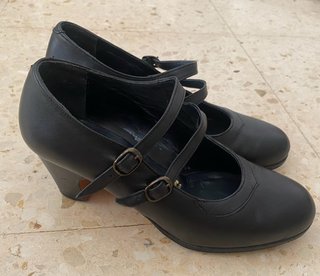 Zapatos Flamenco Profesionales Negros