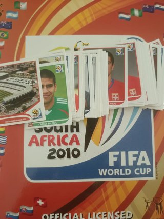 Cromos Mundial Sudáfrica 2010