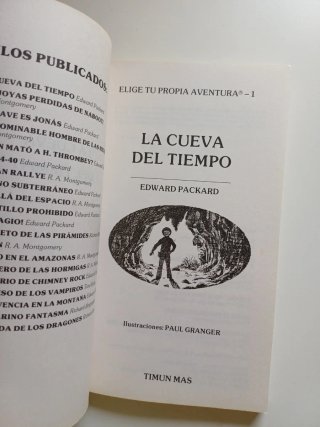 La cueva del tiempo (Elige tu propia aventura 1)