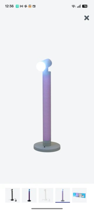 Lámpara de mesa 400 lúmenes