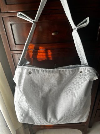 Bolso de tela estampado