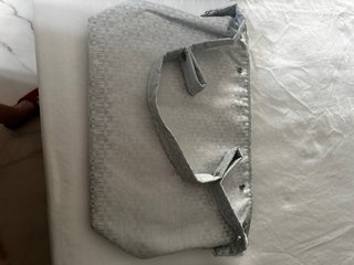 Bolso de tela estampado