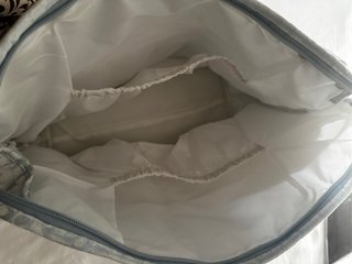 Bolso de tela estampado