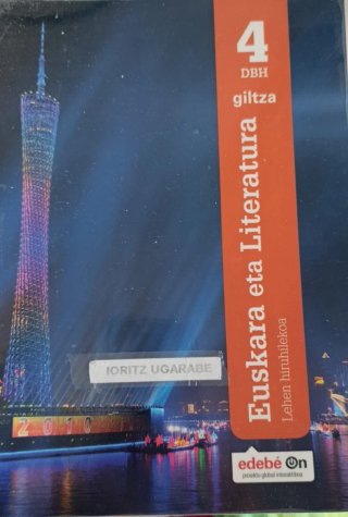 Euskara eta literatura, 4 DBH.