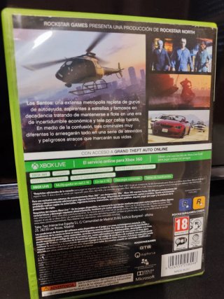 Grand Theft Auto V Xbox 360