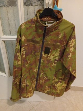 Giacca Softshell Mimetica