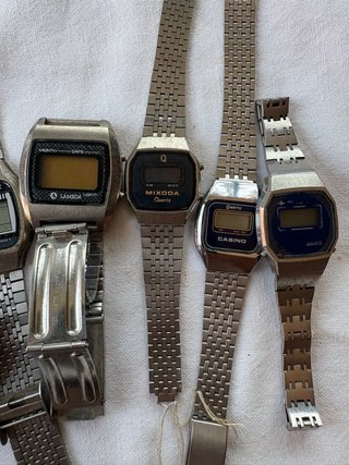 Lote 11 relojes digitales vintage