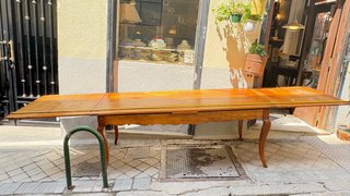 Mesa extensible madera estilo francés