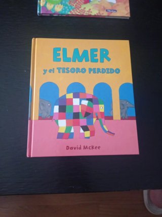 Lote 2 libros ELMER