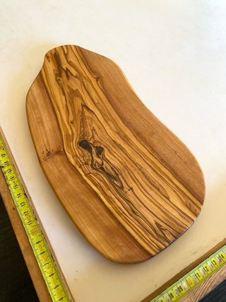 Tabla de cortar de madera de olivo
