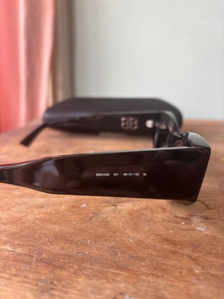 Gafas de sol Balenciaga Cat-eye negras