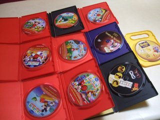 15 DVD con películas infantiles