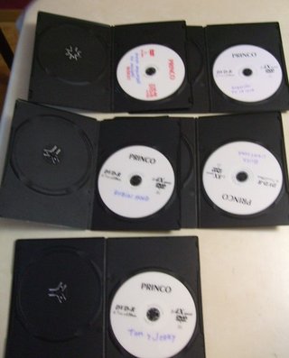15 DVD con películas infantiles