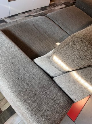 Sofá reclinable eléctrico 2-3 plazas gris