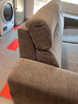 Sofá reclinable eléctrico 2-3 plazas gris