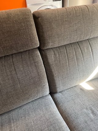 Sofá reclinable eléctrico 2-3 plazas gris