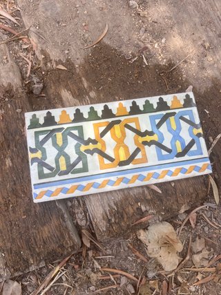 Cenefa decorativa 10x20