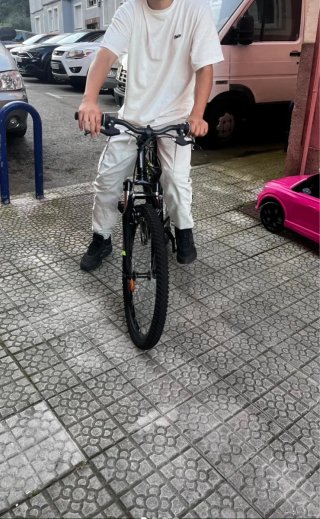 Bicicleta Rockrider ST 500 sin usar