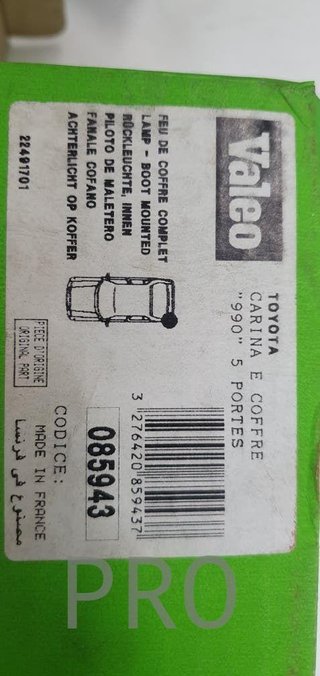 piloto toyota carina izquierdo valeo