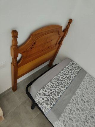 Cabecero de cama de madera 90cm