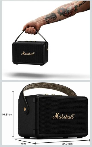 Altavoz Marshall Kilburn II Negro Entrega en mano