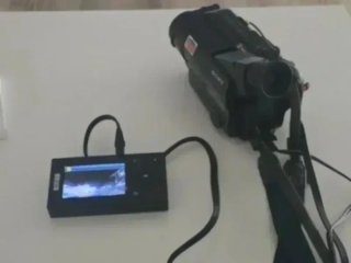 Sony Handycam CCD-TR411E Video8 XR funcionando per