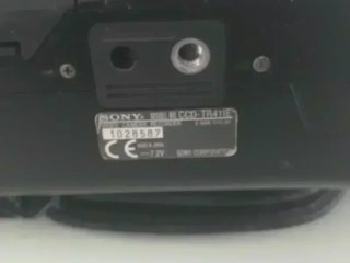 Sony Handycam CCD-TR411E Video8 XR funcionando per