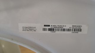 Puerta Lavadora Secadora Indesit BIWDIL 751251EU