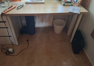 Escritorio IKEA Lagkapten Madera Clara