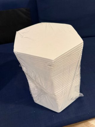 36 Panel Hexagonal Blanco