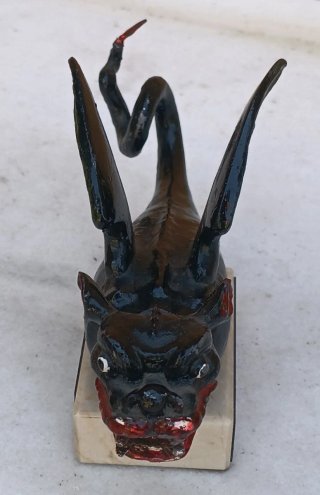 Figura Drac de Vilafranca en plomo